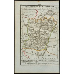 1823 - Département de la Mayenne 