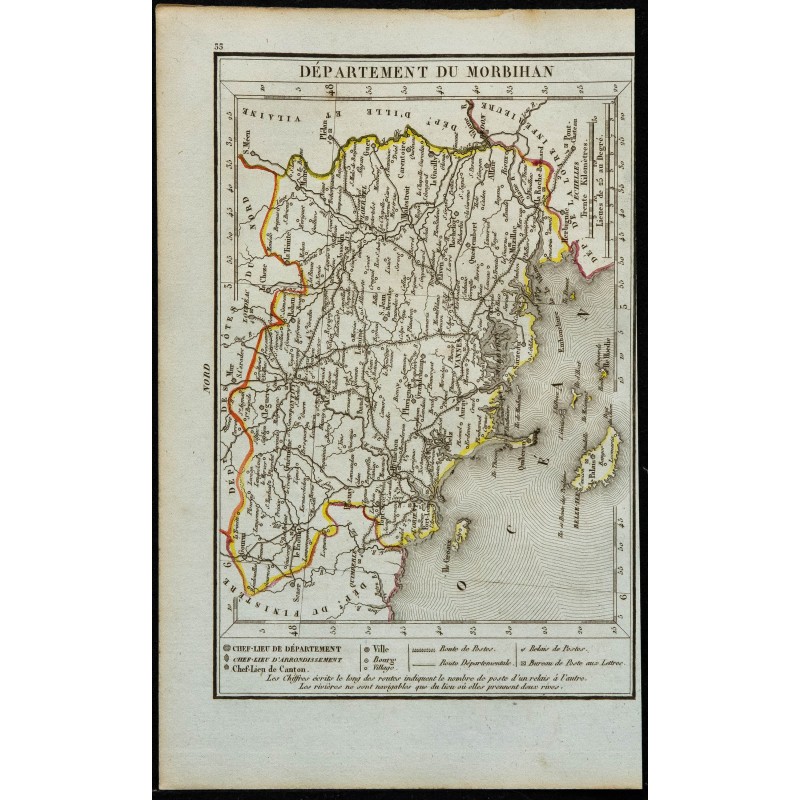 1823 - Département du Morbihan 1823 - Département du Morbihan