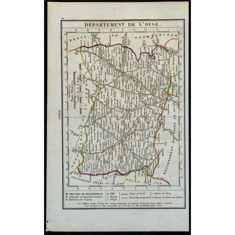 1823 - Département de l'Oise 1823 - Département de l'Oise