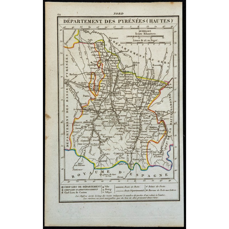 1823 - Département des Hautes Pyrénées 1823 - Département des Hautes Pyrénées