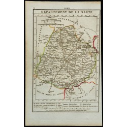 1823 - Département de la Sarthe 