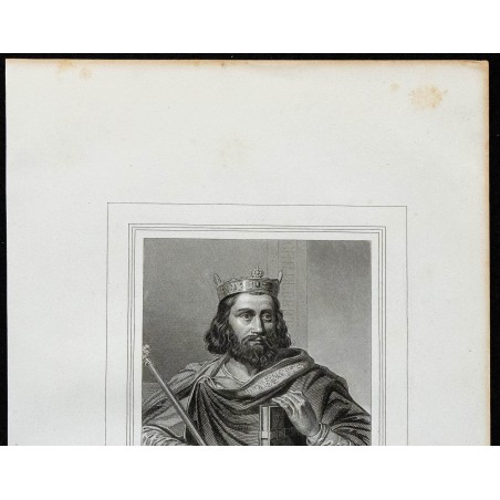 1850ca - Portrait de Childebert Ier