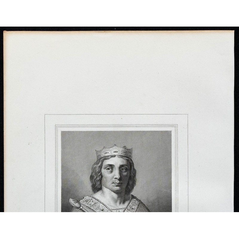 1850ca - Portrait de Childéric II
