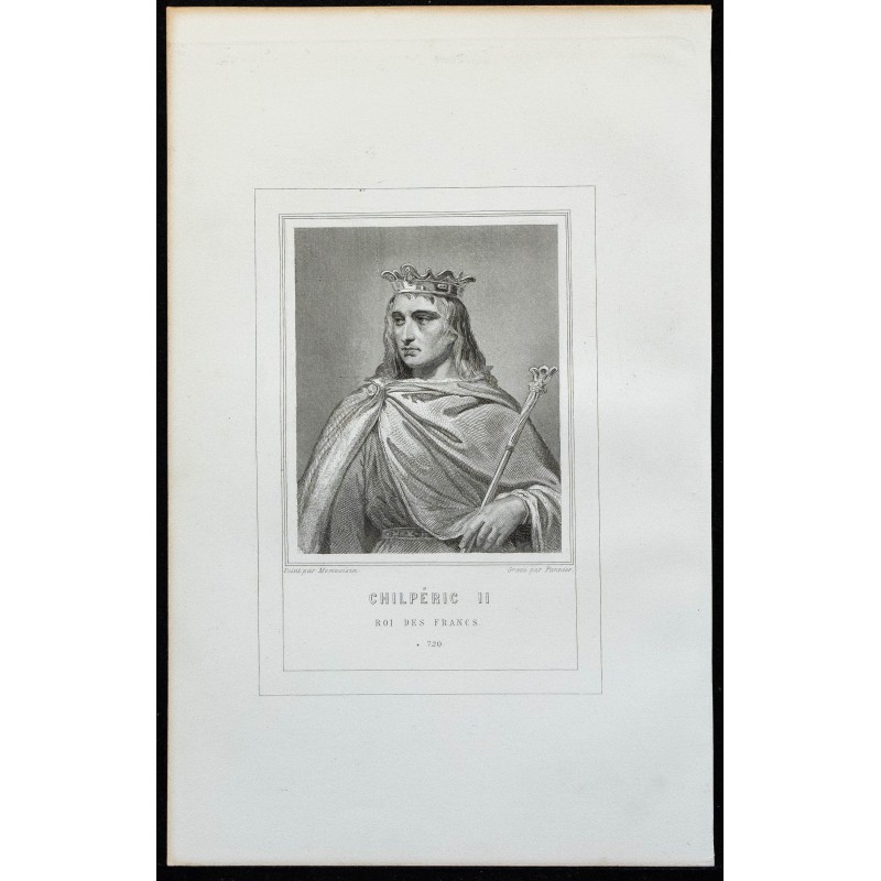 1850ca - Portrait de Chilpéric II 