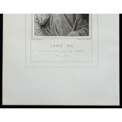 1850ca - Portrait de Louis VII le Jeune 