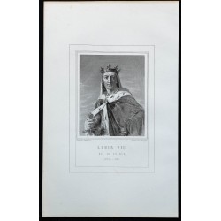 1850ca - Portrait de Louis VIII dit « le Lion » 