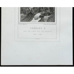 1850ca - Portrait de Charles V le Sage 