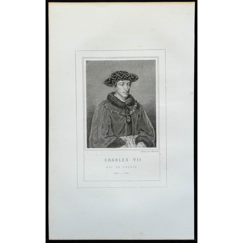 1850ca - Portrait de Charles VII le Victorieux 