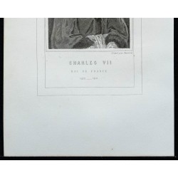 1850ca - Portrait de Charles VII le Victorieux 
