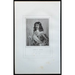 1850ca - Portrait de Louis XIII le Juste 
