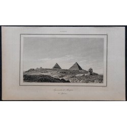 1839 - Pyramides de Gizeh et Sphinx 