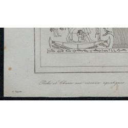 1839 - Pêche et Chasse aux oiseaux aquatiques 