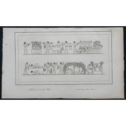 1839 - Fabrication du Vin en Égypte 