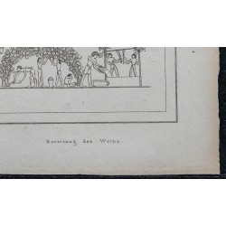 1839 - Fabrication du Vin en Égypte 