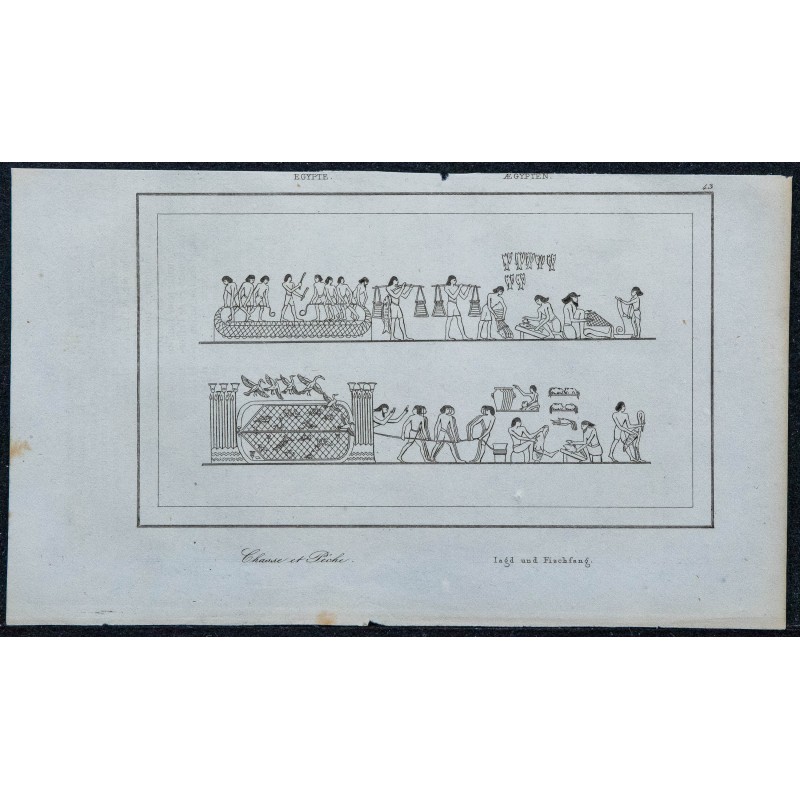 1839 - Chasse et Pêche en Égypte 1839 - Chasse et Pêche en Égypte