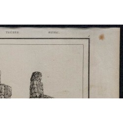 1839 - Colosses de Memnon (Thèbes) 