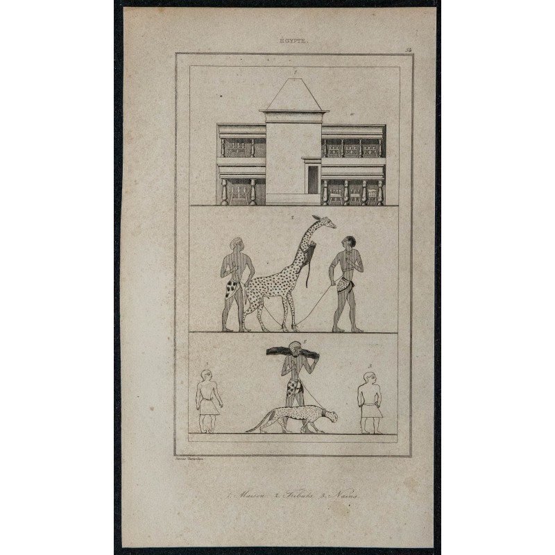 1839 - Maison, Tributs, Nains 