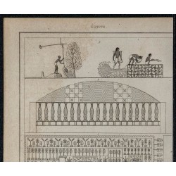 1839 - Irrigation et Plantation des jardins en Égypte 