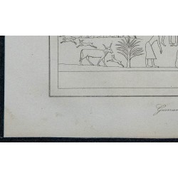 1839 - Guerrier égyptien Mourant 