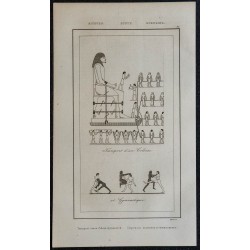 1839 - Transport d'un Colosse et Gymnastique 