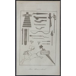 1839 - Armes, Homme à cheval 