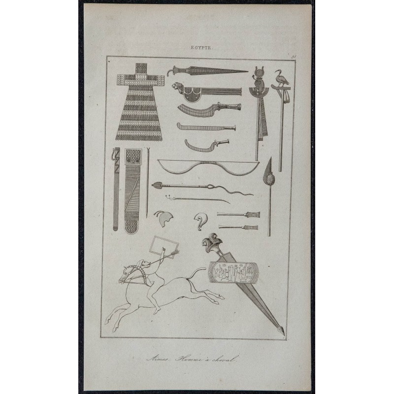 1839 - Armes, Homme à cheval 1839 - Armes, Homme à cheval