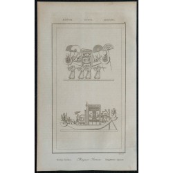 1839 - Barques Sacrées égyptiennes 