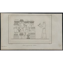 1839 - Scribe enregistrant les Tributs 