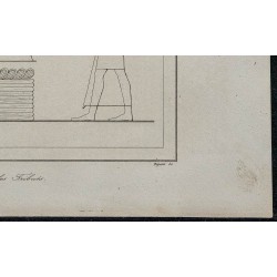 1839 - Scribe enregistrant les Tributs 