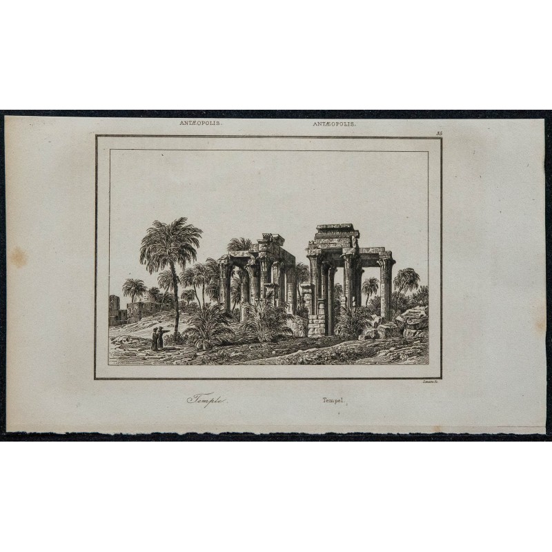 1839 - Temple de Antæopolis 1839 - Temple de Antæopolis