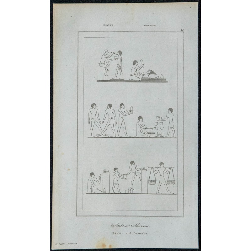 1839 - Arts et Métiers égyptiens 1839 - Arts et Métiers égyptiens