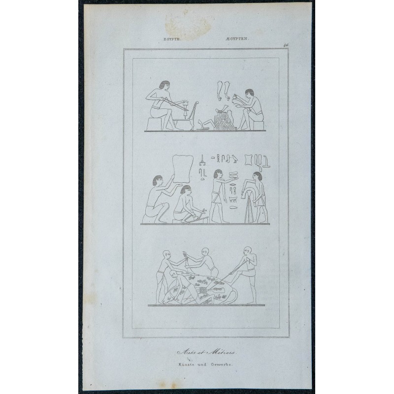 1839 - Arts et Métiers en Égypte 1839 - Arts et Métiers en Égypte