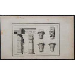 1839 - Chapiteaux égyptiens 