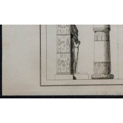 1839 - Chapiteaux égyptiens 