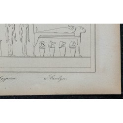 1839 - Darius officiant selon le culte Égyptien 