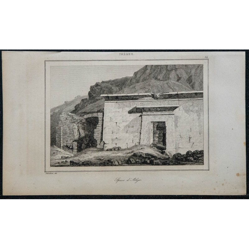 1839 - Speos d'Athyr à Thèbes 