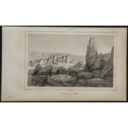 1839 - Carrières et temple de Philae 