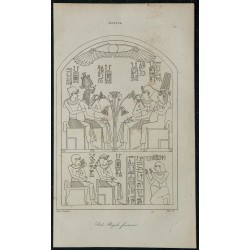 1839 - Stèle Royale funéraire égyptienne 