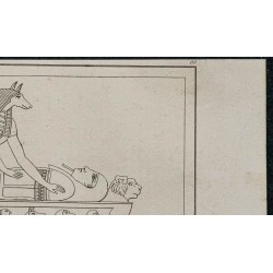 1839 - Appareil funéraire égyptien 