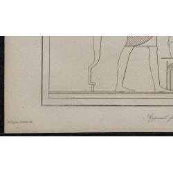 1839 - Appareil funéraire égyptien 