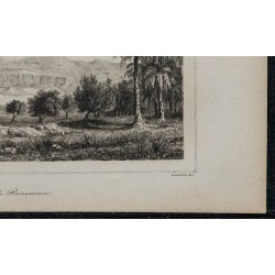 1839 - Tombeaux près du Ramesséum 