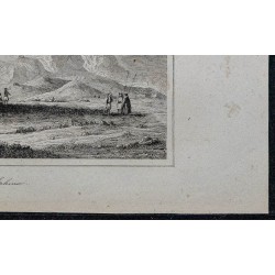 1839 - Sphinx et pyramide de Gizeh 