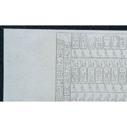 1839 - Table Généalogique d'Abydos 