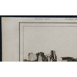 1839 - Propylées (Medinet Abou) 