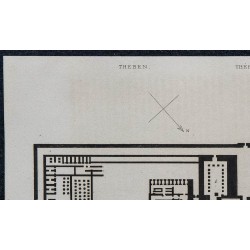 1839 - Plan du temple de Karnak 