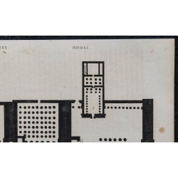 1839 - Plan du temple de Karnak 