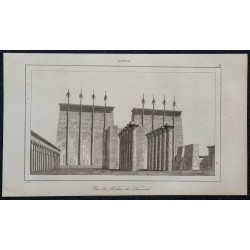 1839 -  Temple de Karnak en Égypte 