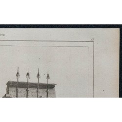 1839 -  Temple de Karnak en Égypte 