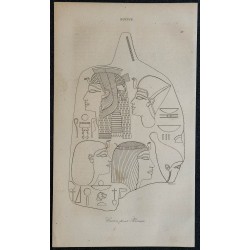 1839 - Carton pour portraits 