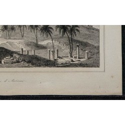 1839 - Ruines d'Antinoë (Antinoupolis) 